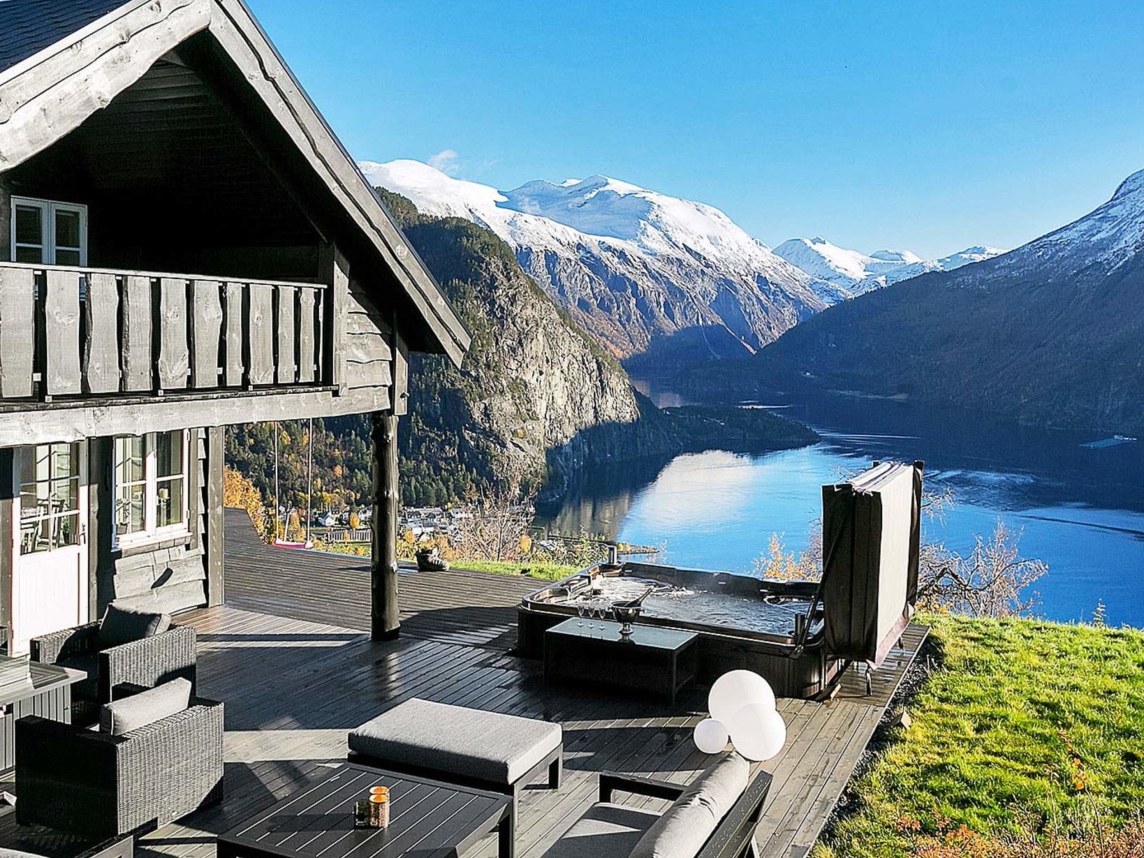 Agréable maison de vacances en Norvège, avec vue sur le fjord Selectair Agréable maison de vacances en Norvège, avec vue sur le fjord Selectair